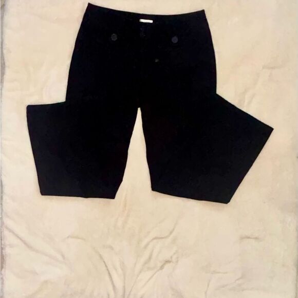 LOFT Black Straight Leg Pants Size 10 | Workwear Essential - Picture 2 of 8